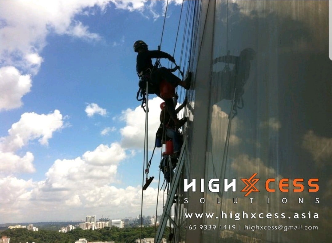 CONTACT HIGH X CESS SOLUTIONS FOR QUALITY ROPE ACCESS WORKS